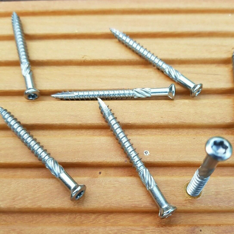 Reisser Terrassenschrauben Edelstahl C1 5x40 80 mm