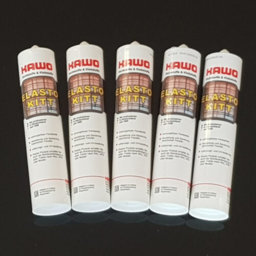 KAWO Elastokitt Fensterkitt altweiß RAL 9012 310 ml