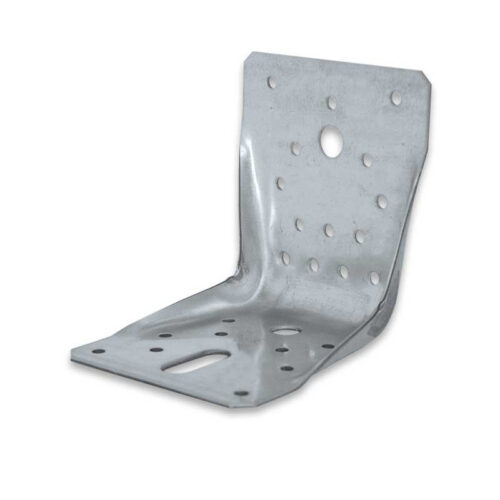 GBR Winkel mit seitlicher Verst&auml;rkung feuerverzinkt ETA- Zulassung