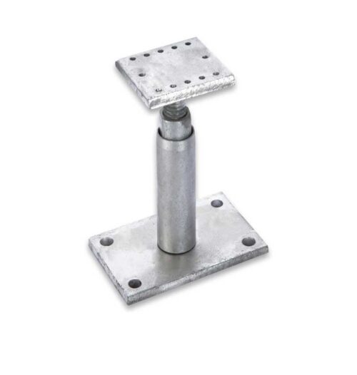 Pfostentr&auml;ger FIXI mit Gewindeh&uuml;lse